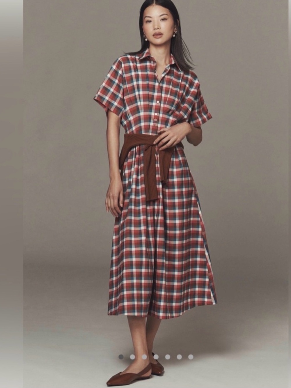 Tobie Shirt Dress by Exquise